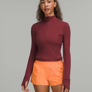 Lululemon It’s Rulu Run Cropped Half Zip
